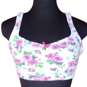 Rose Print Bra Top (0311)